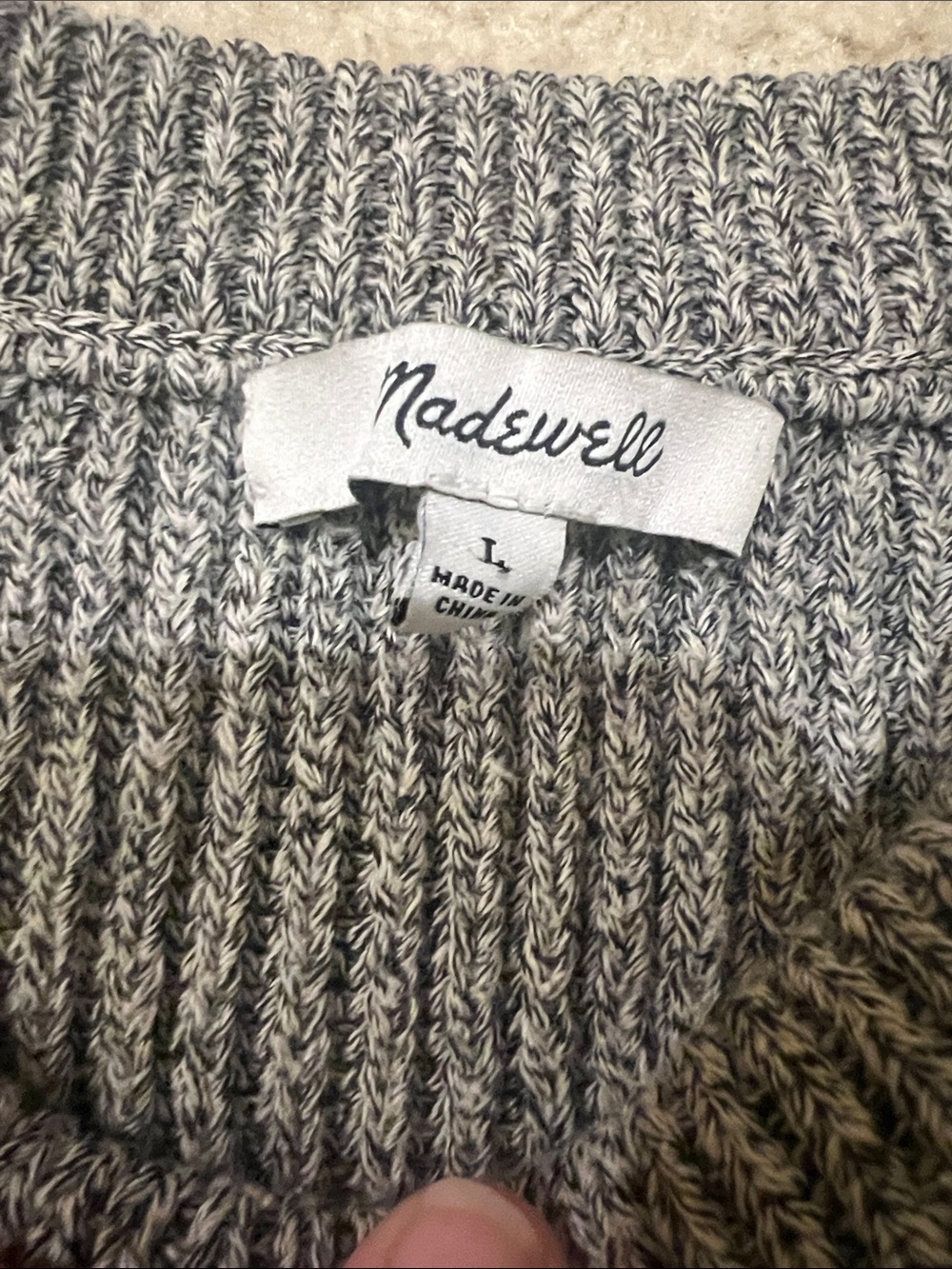 Madewell sweater tank - Picture 3 of 4